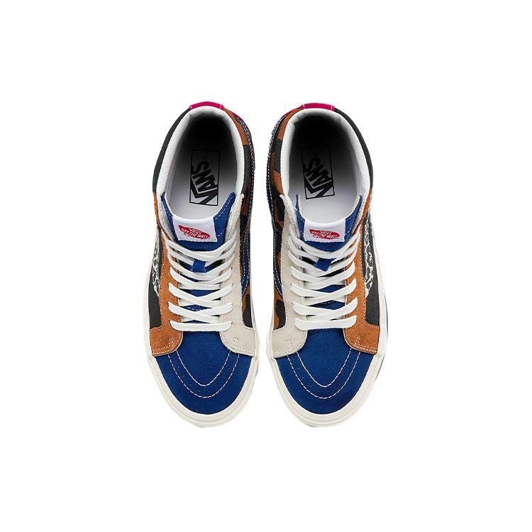 Vans Sk8 38 Dx Повседневные Легкие Высокие Кеды для Скейтбординга Унисекс Черный Синий Коричневый VN0A5KRI96M