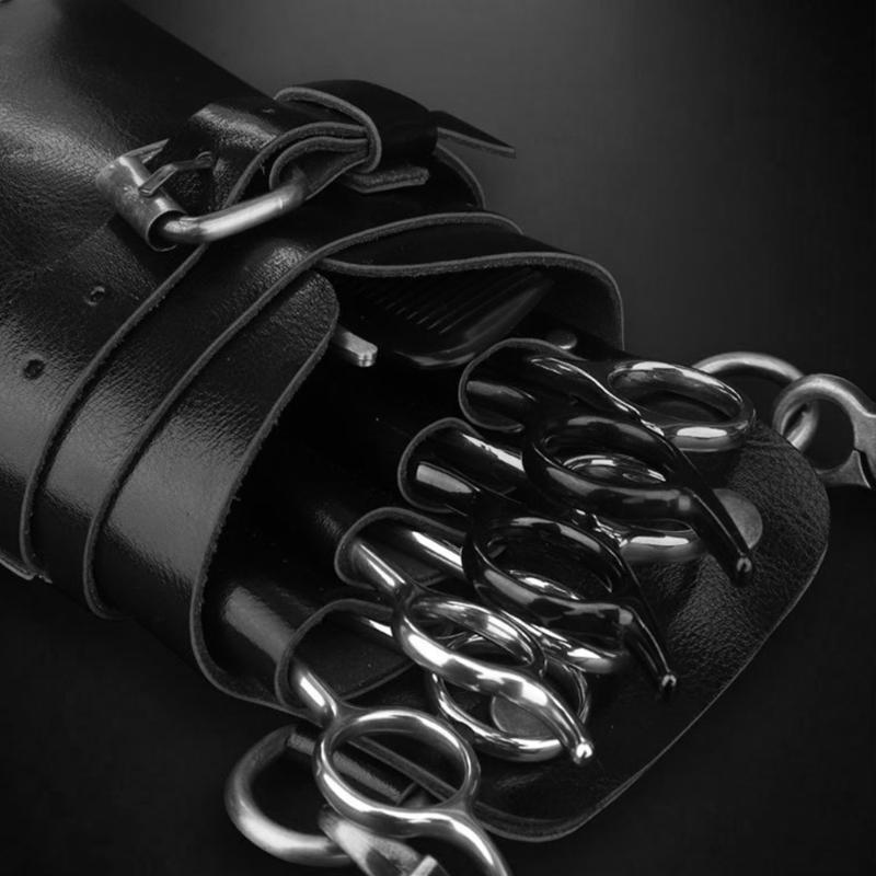 Парикмахерская сумка-кобура для инструментов, регулируемый поясной ремень, чехол-держатель для ножниц, съемная сумка для инструментов пет-стилиста