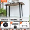762MM Adjustable Desk Legs, Reinforced Steel Office Table Furniture legs Set of 4 for DIY, 544.3KG Load Capacity Heavy Duty Desk Legs, Quick