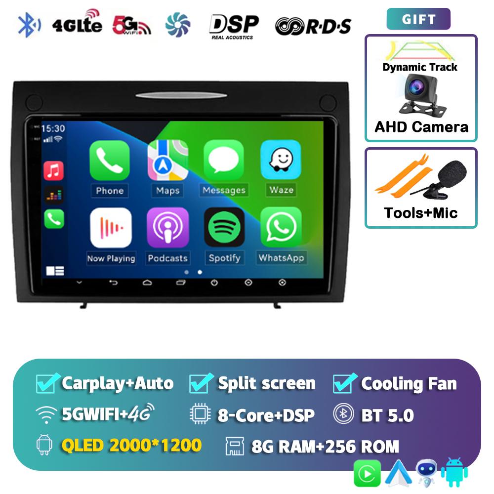 Android 14 автомобильное радио для Mercedes Benz SLK class R171 SLK200 SLK280 SLK300 2000-2011 GPS навигация мультимедийный проигрыватель стерео DSP