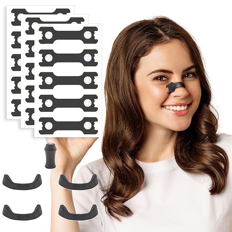 Магнитный расширитель носа Носовые полоски для сна Нос Дышите Лучше Спите Антихрап Магнитный зажим для носа Спортивные носовые полоски