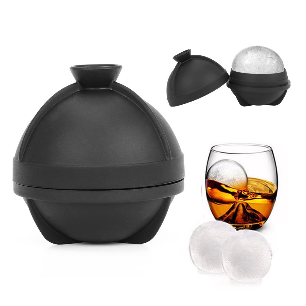 Silicone Ice Hockey Mold DIY Tool Sphere Mould Ice Ball Maker 3D Kitchen Tool Whiskey Wine Cocktail Ice Cube 6