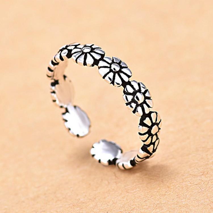 Женский тренд Персонализированное Открытое Живое Модное Ювелирное Кольцо Винтажные Кольца с Буквами