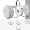 Versatile for Echo Dot 3 & 4 Wall Bracket With Sturdy Build Simple Setup Protective Accessory