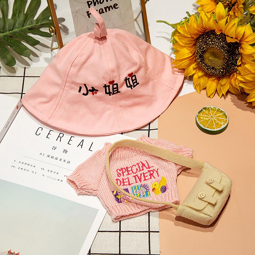 30 см аксессуары для кукол D-uck плюшевая кукольная одежда Кукольная одежда съемная одежда шляпа костюм аксессуары для плюшевых игрушек