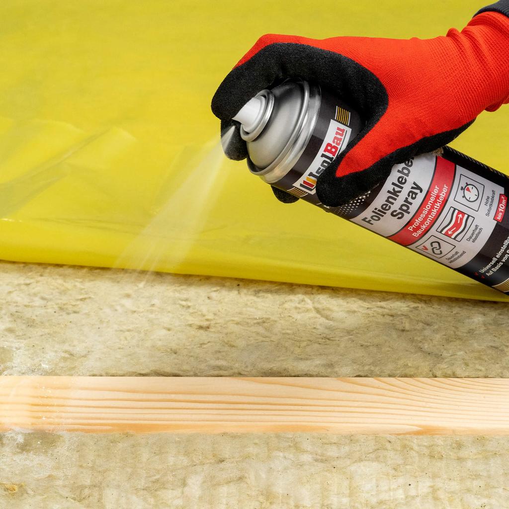 IsolBau Foil and Membrane Spray Adhesive Folienkleber 24 x 500