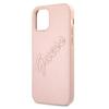 Guess Guhcp12Lrsavsrg Iphone 12 Pro Max6,7 Różowy/Pink Hardcase Saffiano Vintage Script