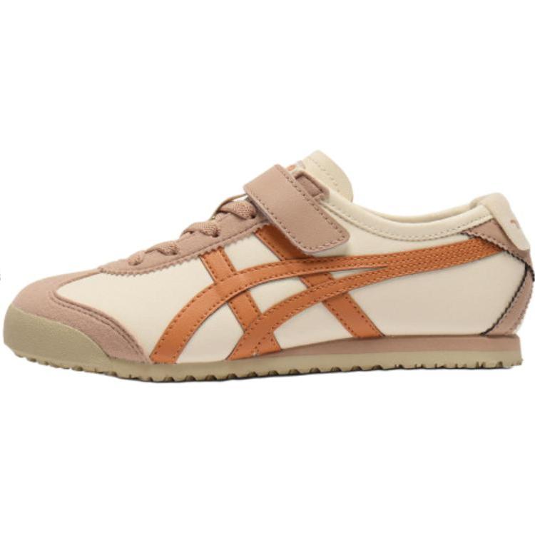 ONITSUKA TIGER Mexico 66 Детская мода Низкие повседневные кроссовки Детские кроссовки Бежевый 1184A049-204