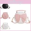 Trendy Kids Round Bag With Charming Bowknot Design Perfect For Daily Use