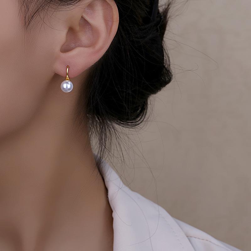Новые серьги-крючки на высоком каблуке для женщин, модные, темпераментные, геометрические серьги, легкие, роскошные, высокого класса