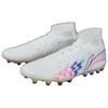 Li-Ning 1990 Speed Shadow 2 Модный тренд Комфортный MG (Резиновые короткие шипы) Амортизационная обувь для футбола Rebound Мужская футбольная обувь YSFU013-2