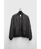 Youth Ma-1 Wool Pile Jacket - Black