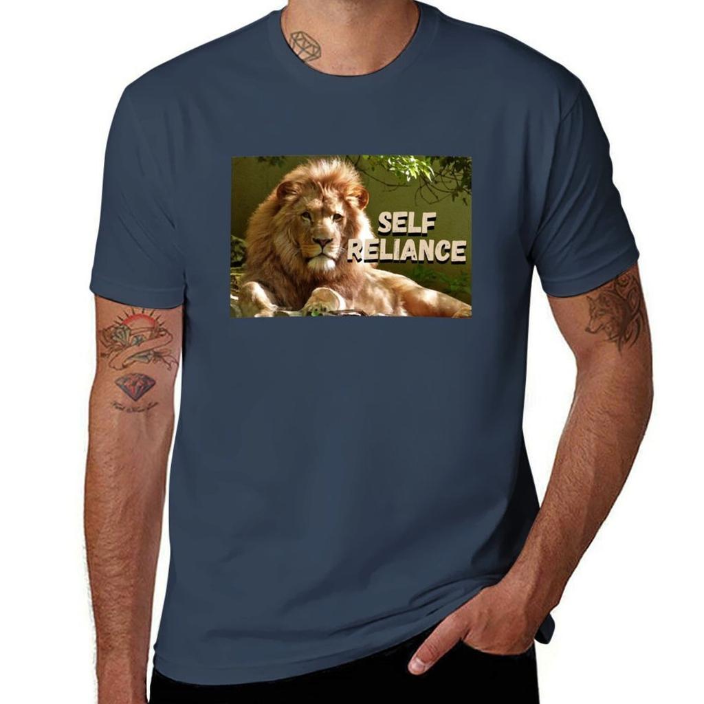 Self Reliance TShirt Breathable Basic Cotton TShirt
