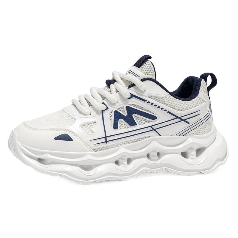 Мужская обувь 2025 новая осенняя дышащая повседневная универсальная спортивная трендовая обувь молодежная легкая трендовая платформа кроссовки для папы