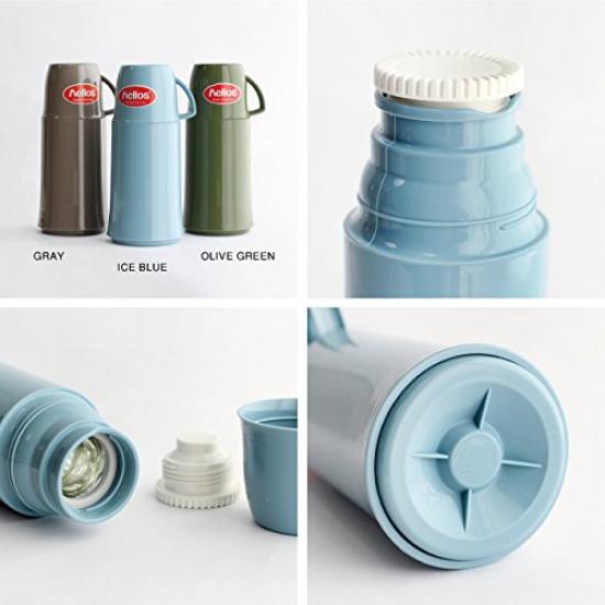 Настольный термос Helios Elegance 250 мл Ледяной голубой 544191