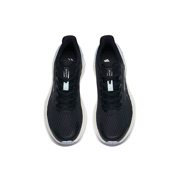 Anta Running Series Non-Slip Durable Low-Top Running Shoes Women Sneaker Black Purple 122225585-8