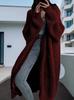 Women's Loose Knit Cardigan - Long Sleeve, Buttoned, 13 Colors for Autumn/Winter