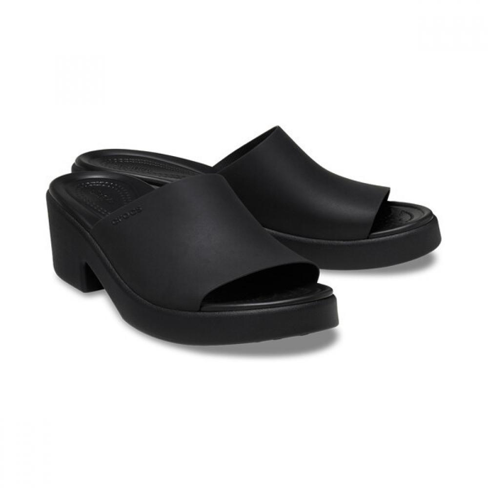 Crocs Женские шлепанцы на каблуке Brooklyn Slide Bkb