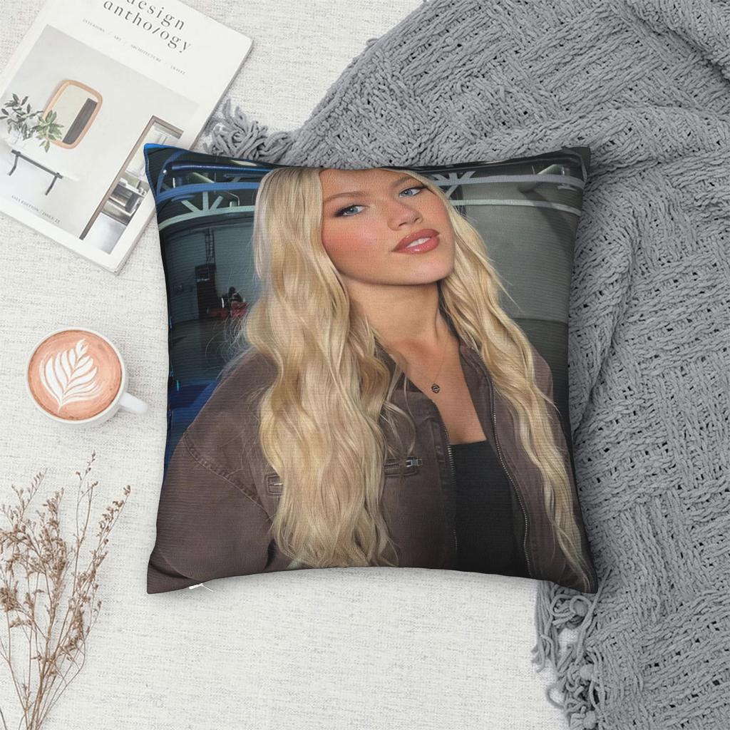 Y2K Диван Фрея Скай Певица Тур 2026 Декоративные Наволочки Вещи Наволочки На Подушки Молния Разный Размер