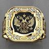 Eagle Ring Men's Engraved Badge Retro Seal Fashion Versatile Ring