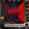TapestrySunderland FC Custom Name Text Personalized Wall Hanging Tapestry Home Wall Decor