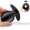 Chalice Shape Hollow Anal Plug,Silicone Tunnel But Butt Plugs,Stretch Anus Ass Buttplug,Prostate Analplug Butplug,Sex Toys