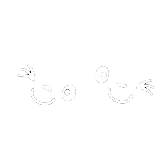 Креативная наклейка на автомобиль с улыбающимся лицом, съемный ПЭТ