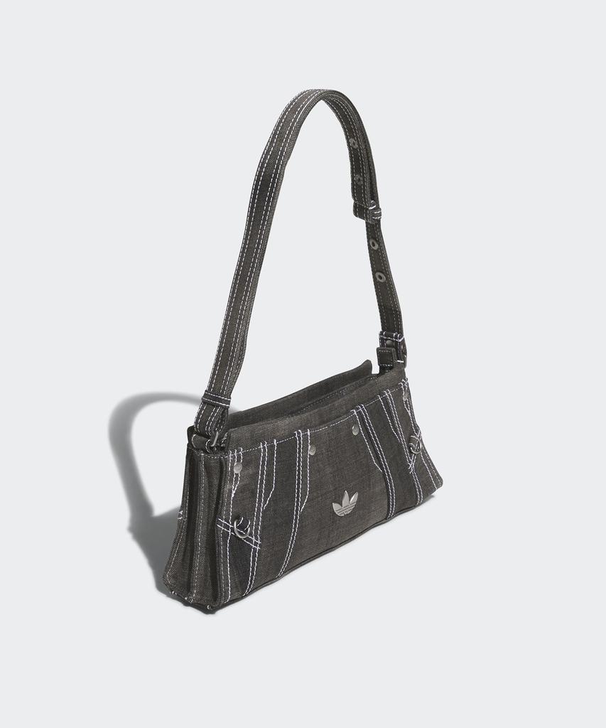 Adidas Denim Shoulder Bag - Black / Jl7665