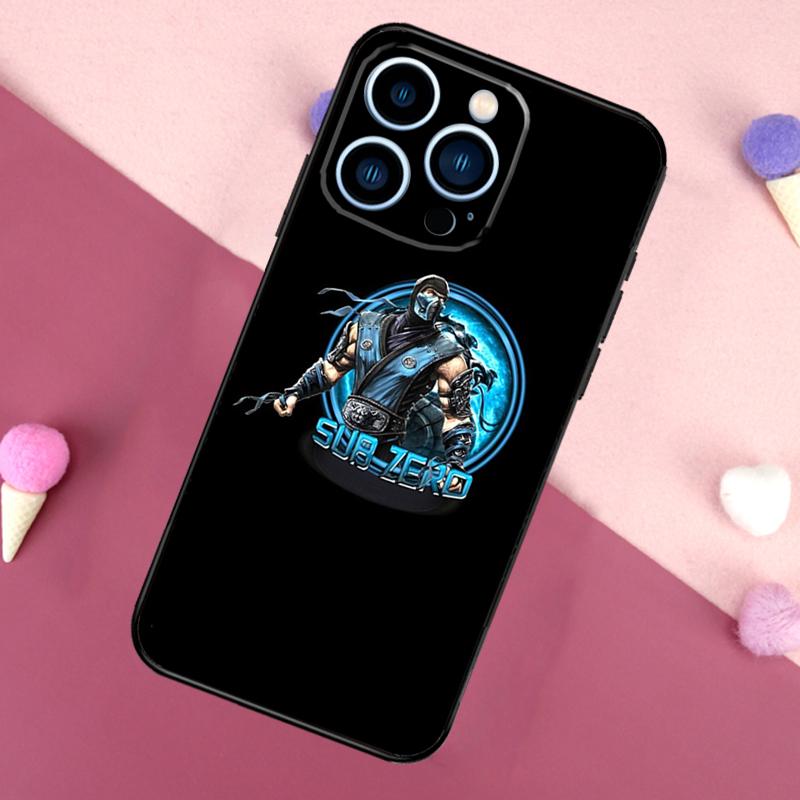 Чехол для телефона Scorpion Zero Sub Mortal Kombat для iPhone 16 15 14 12 11 13 Pro Max Чехол на iPhone 16 15 13 Mini X XS Max XR Coque