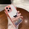 Черный кот Пейзаж Чехол для телефона Для iPhone 16 17 Pro Max 15 14 Pro Max Plus 13 12 Mini 11 Pro Max Мультяшный Ударопрочный Задние крышки