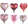 Воздушный шар для свадьбы в форме сердца воздушный шар с любовью свадебное платье предложение вечеринка воздушные шары я люблю тебя алюминиевый фольгированный шар