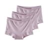 3 шт. Женские трусы-боксеры с высокой талией, модальные шорты, трусы больших размеров, дышащие трусы XL-6XL