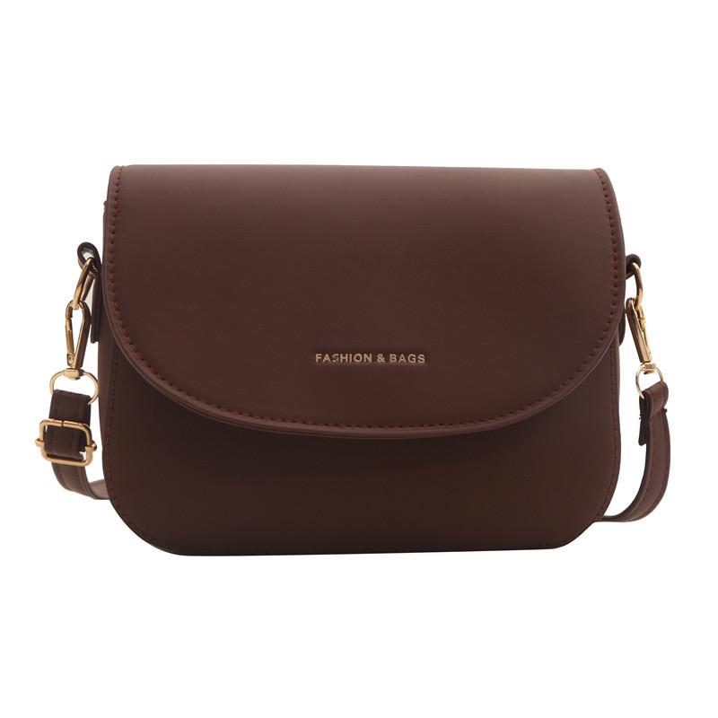 Трендовая сумка-седло конфетных цветов в белом, хаки, розовом, зеленом, коричневом, черном