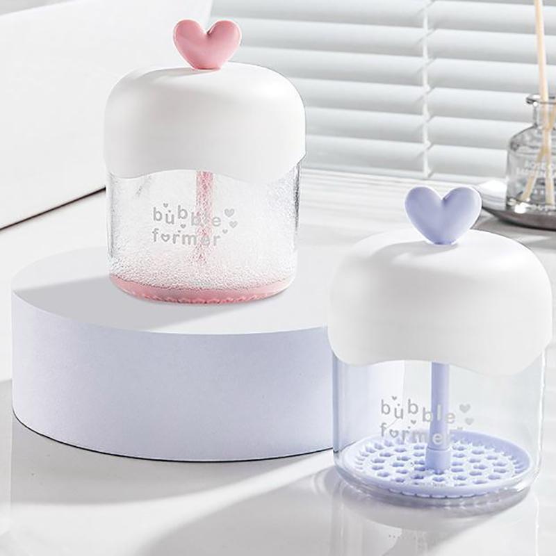 Портативное очищающее средство для лица, ванна, шампунь, гель, пенообразователь, устройство для создания пузырьков, очищающая пенящаяся чашка, инструмент для снятия макияжа