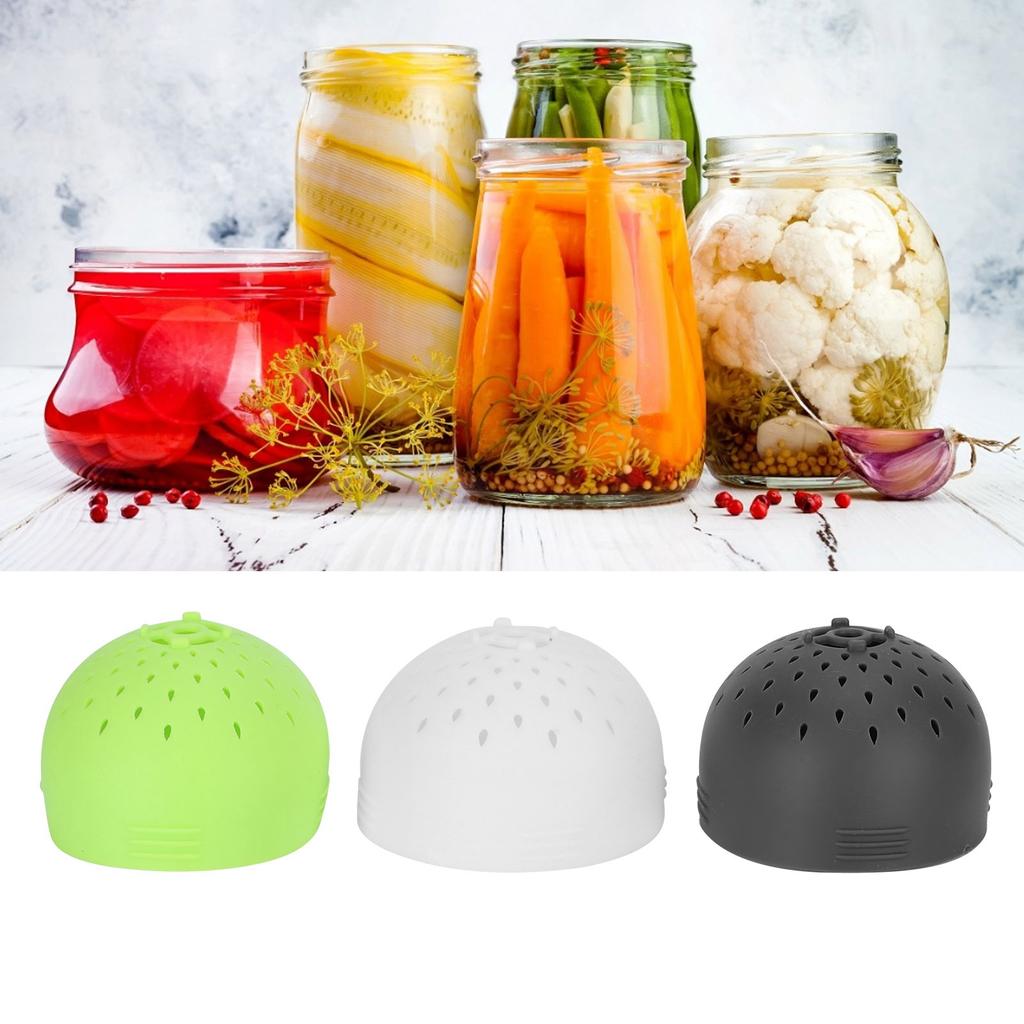 3Pcs Mini Colander Multi Purpose Silicone Can Filter Cover Strainer Kitchen Gadget