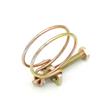 Factory Price Double Wire Telescopic Tube c Type  Pipe Hose Clips Clamps
