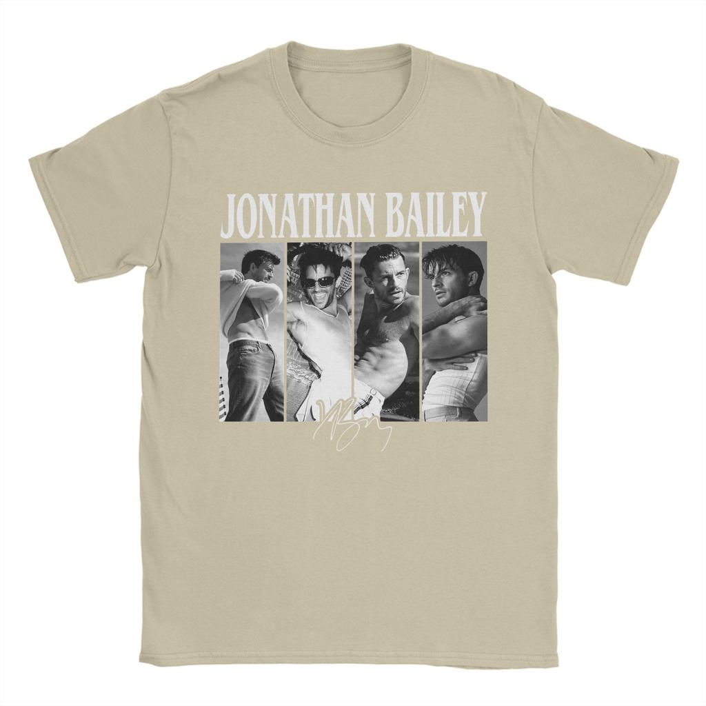Unisex s TShirts Jonathan Bailey Fashion Cotton Tee Shirt Short Sleeve T Shirt Round Collar Clothing Birthday Gift