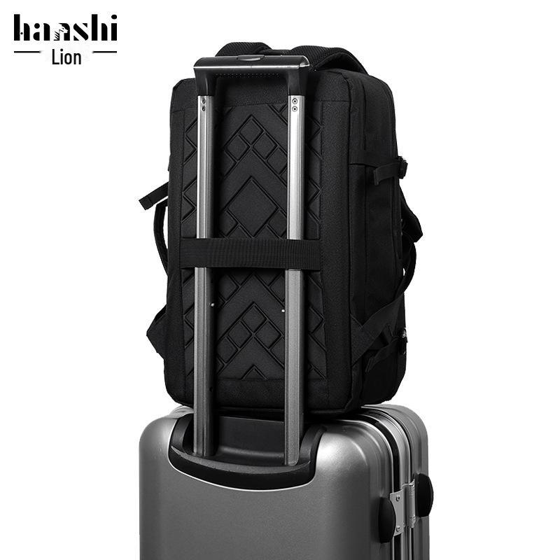 Мужской многофункциональный водонепроницаемый компьютерный рюкзак Oxford большой вместимости