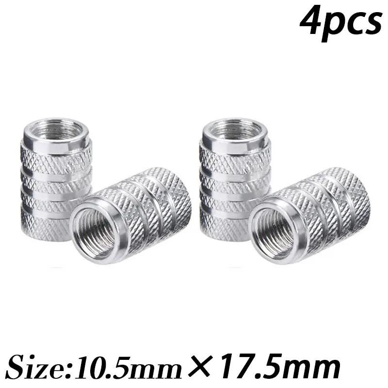 Car Wheel Tire w68 Valve Caps Tyre Rim Stem Covers Airdust Waterproof For Automobiles Motorcycles Trucks Bikes Aluminum Alloy