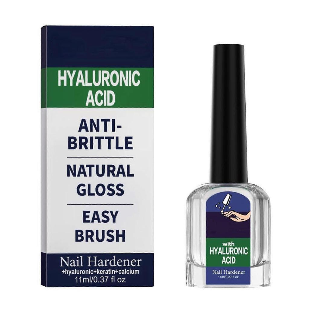 Hyaluronic Acid Nail Treatment, Nail Strengthening Liquid Reduces Brittle Nails and Promotes Healthy Nail Growth for Men Women