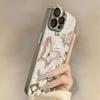 Butterfly Flowers for Apple 16 Pro Max Elegance & Style Women's Phone Case for IPhone 15 Electroplated
