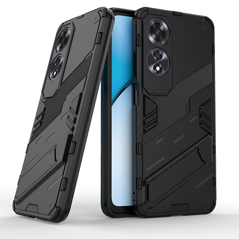 Для Oppo A60 4G чехол Armor противоударные чехлы для телефонов для Opo Appo A 60 4G 2024 CPH2631 6.67" магнитный держатель подставка задняя крышка