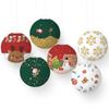 Santa Christmas Paper Lanterns DIY Hanging Lantern New Xmas Paper Ball  Christmas