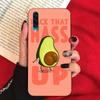 Эстетичный чехол для телефона с авокадо для Samsung A51 01 50 71 21S 70 31 40 30 10 20 S E 11 91 A7 A8 2018