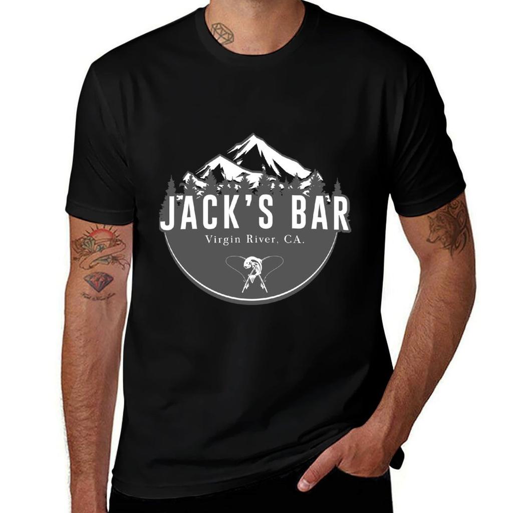 Jacks Bar Virgin River Tshirt Water Resistant Casual Tshirt