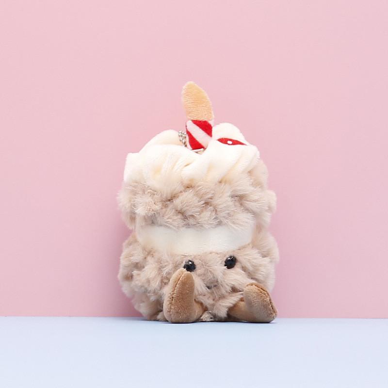 Lovely Cake Birthday Plush Toy In Multiple Color Great Children Gift Birthdays