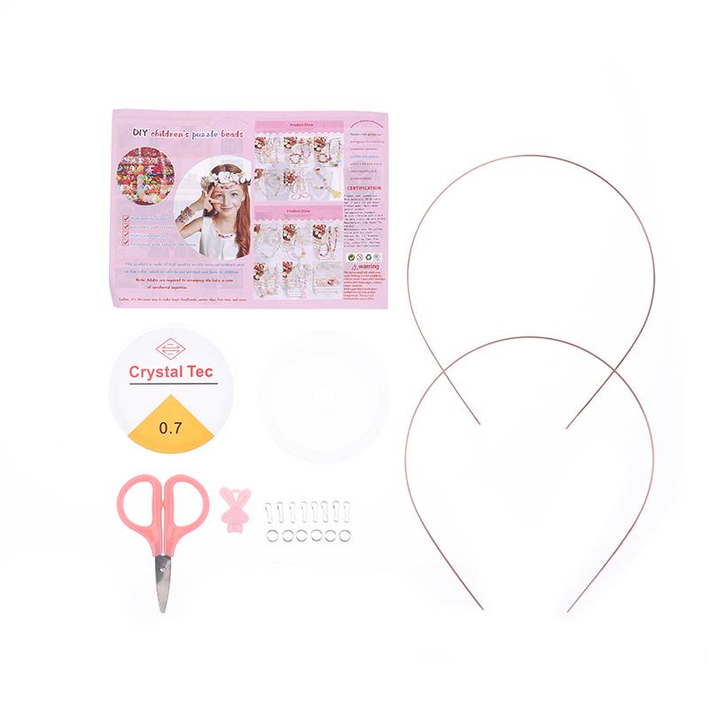 1 Set Creative Loose Spacer Beads Making Bracelet Necklace 10/24 Grid Girl Jewelry Kit Toy Diy Handmade Beaded Children'S Toys