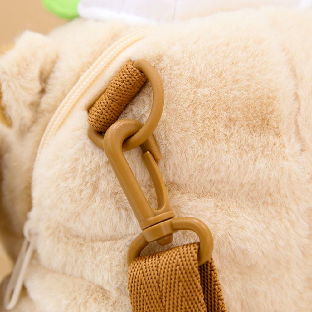 Stuffed Sports Capybara Plush backpack Animals Doll Capybara Crossbody Bag  Couple