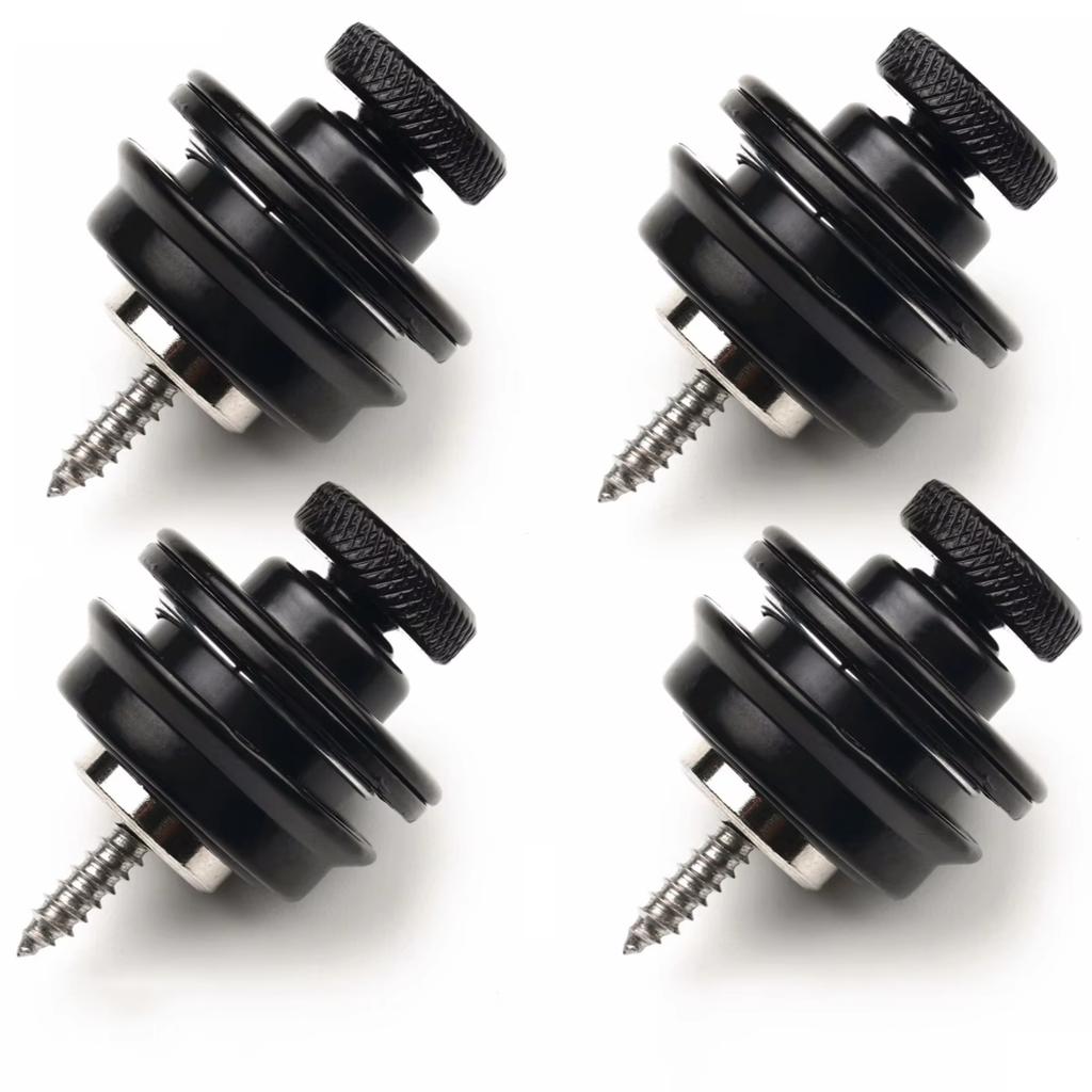 Guitar Strap Lock 1\2\4 PCS Heavy Duty Metal Button Security Straplock for Electric Acoustic Guitar Bass Ukulele