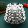 Enhanced 430 Stainless Steel Steaming Rack for Eggs, Buns, and Mantou